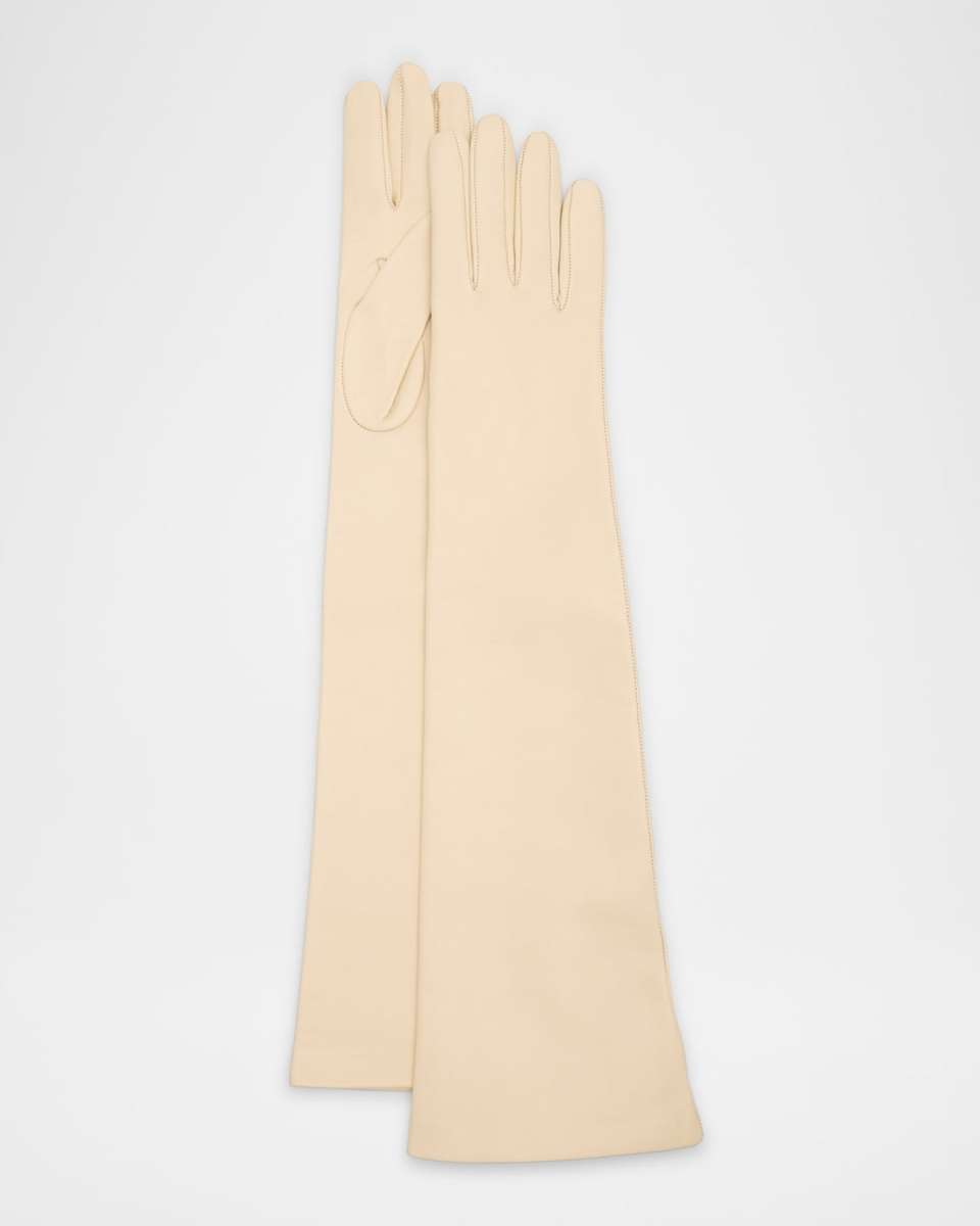 Shearling Elongated Gloves